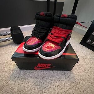 Jordan 1 Bred Patent Leather